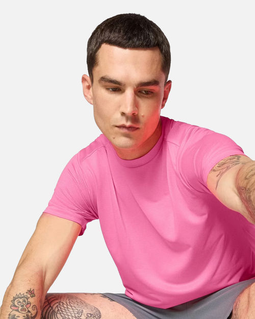 T-Shirt New Balance Sport Essentials - Rose - Footkorner