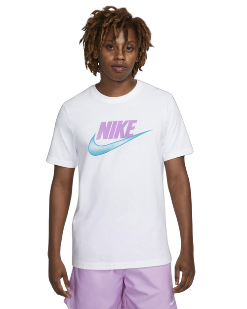 T-Shirt Nike 12Mo Futura - Weiß/Rose - Footkorner