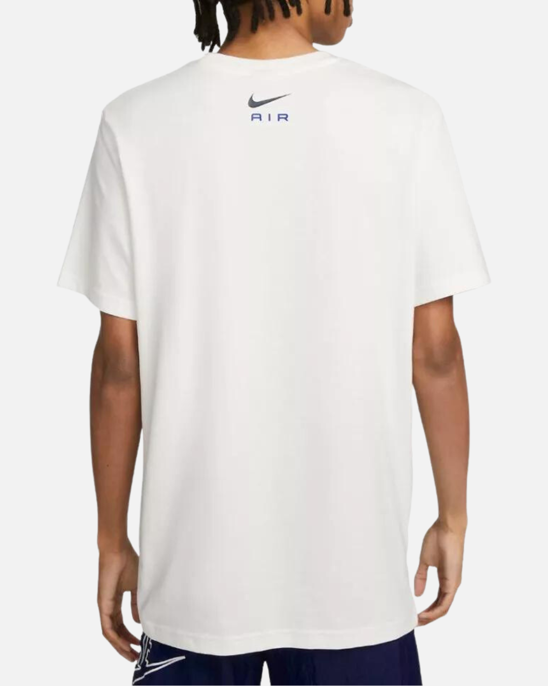 T-shirt con grafica Nike Air - Bianco/Nero/Blu