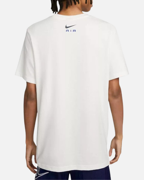 Nike Air Graphic T-Shirt - White/Black/Blue - Footkorner