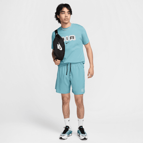 T-Shirt Nike Air Graphic - Bleu/Blanc - Footkorner