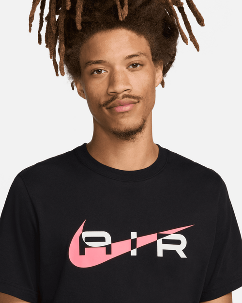 Camiseta Nike Air - Negro/Rosa - Footkorner