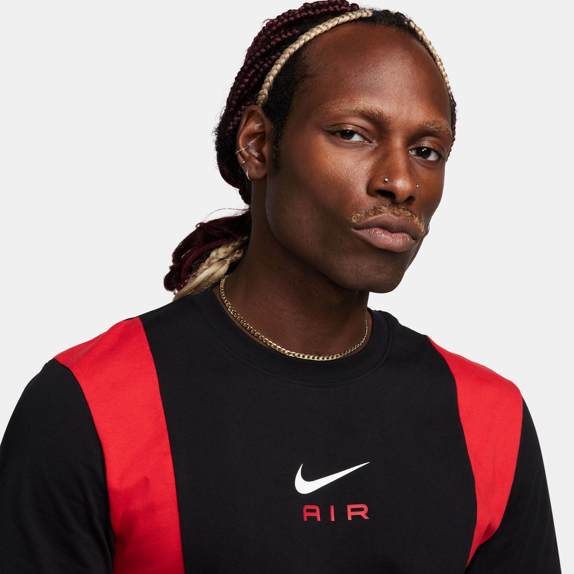 FootkornerT-Shirt Nike Air - Schwarz/Rot