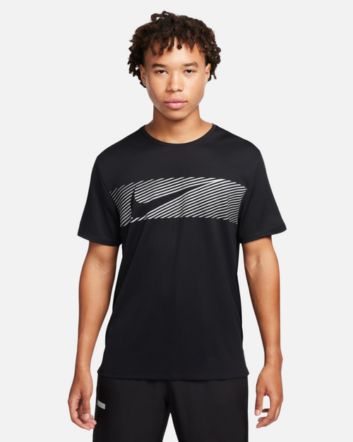 T-Shirt Nike Challenger Flash - Schwarz - Footkorner