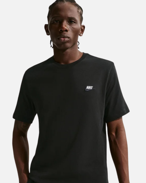 Nike Club T-Shirt - Black - Footkorner