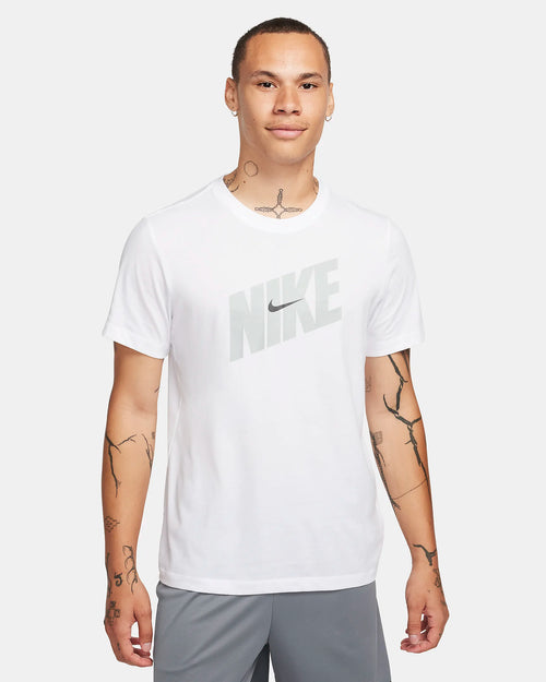 Nike Running Dri-Fit T-Shirt - Weiß - Footkorner