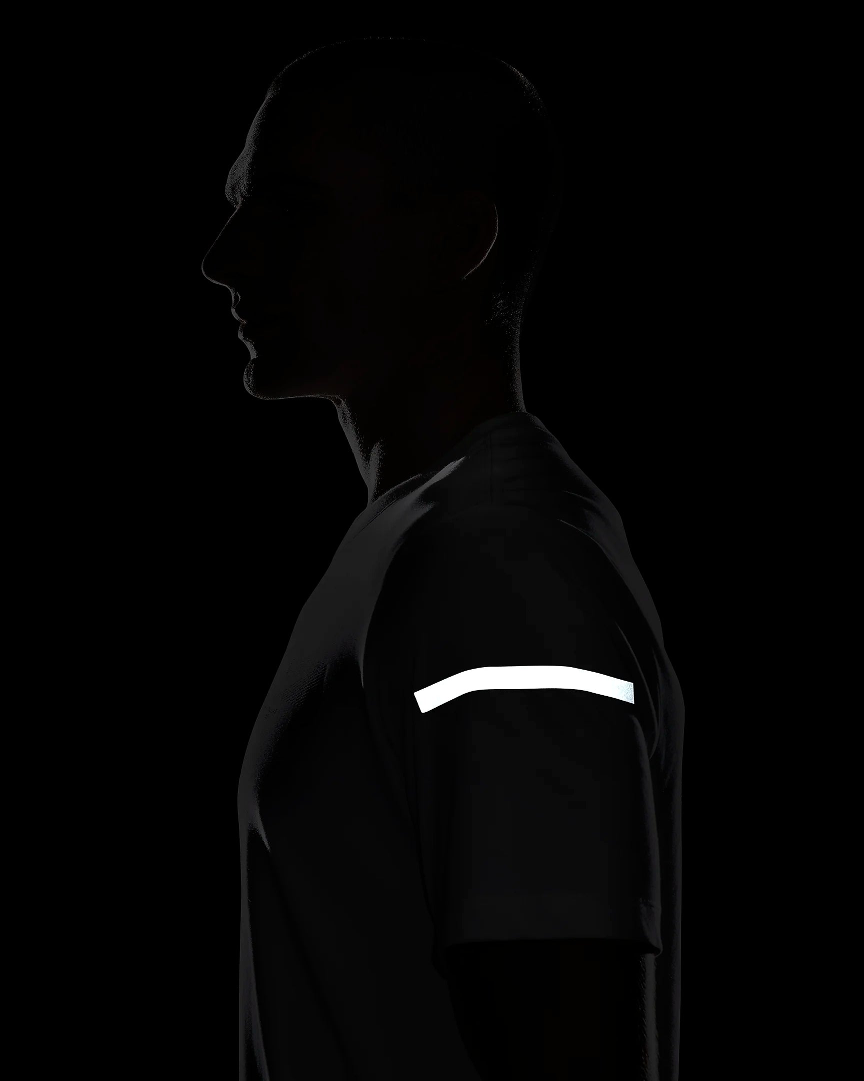 FootkornerCamiseta Nike Running Dri-FIT - Blanco/Gris