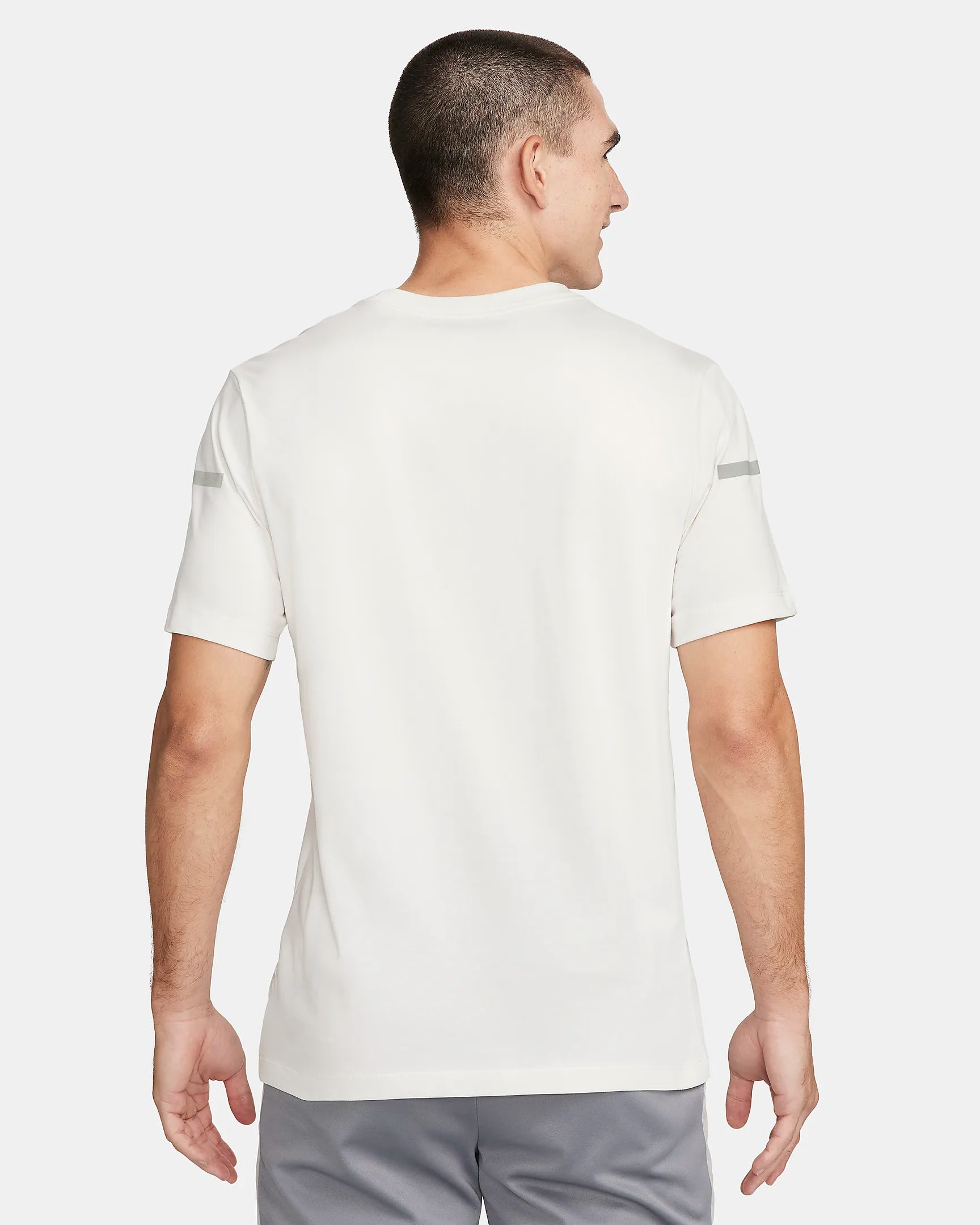 FootkornerCamiseta Nike Running Dri-FIT - Blanco/Gris