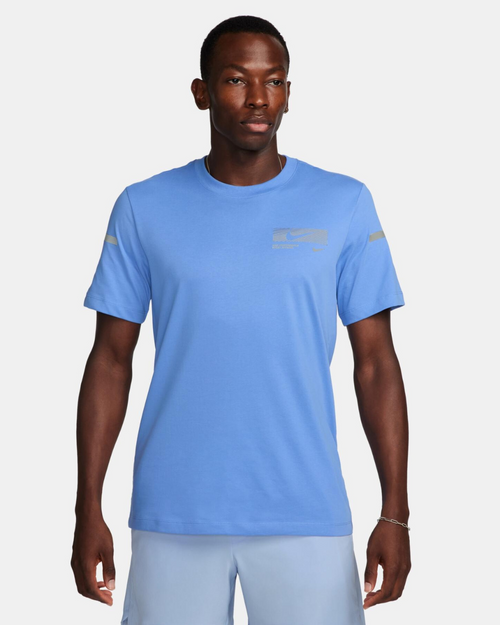 T-Shirt Nike Dri-FIT - Blau - Footkorner