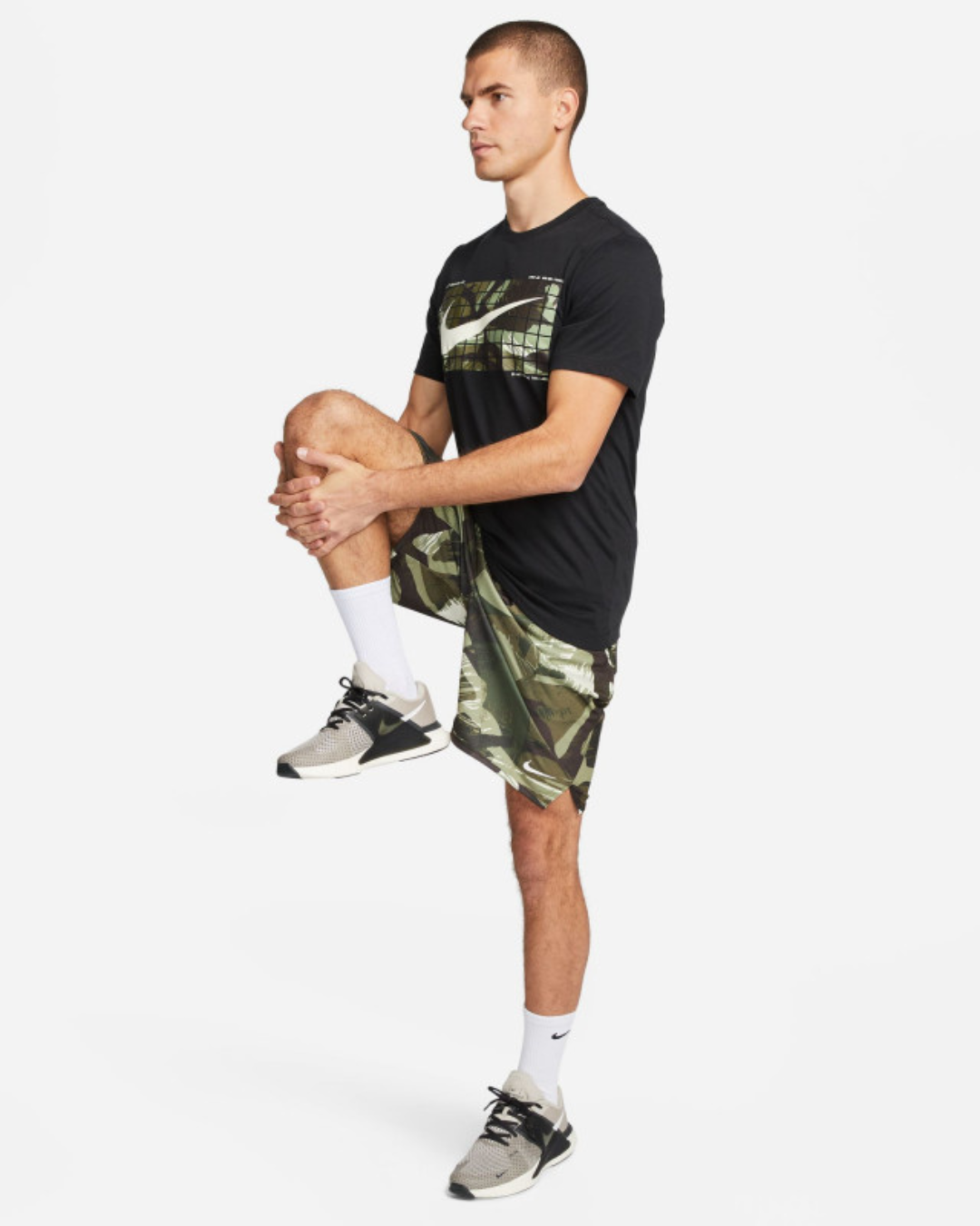 FootkornerCamiseta Nike Dri-Fit Camo - Negra
