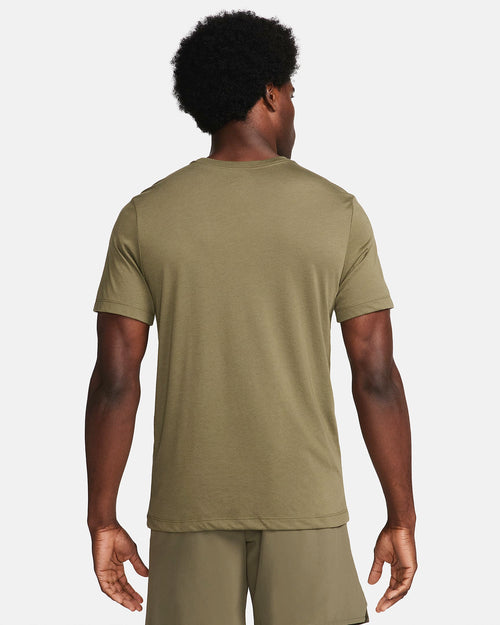 T-Shirt Nike Running Dri-Fit - Khaki - Footkorner