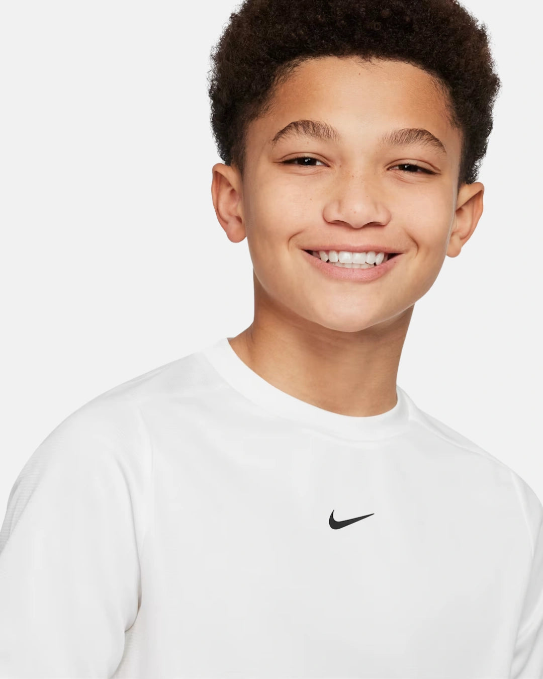 FootkornerT-shirt Nike Dri-FIT Multi Junior - Bianco