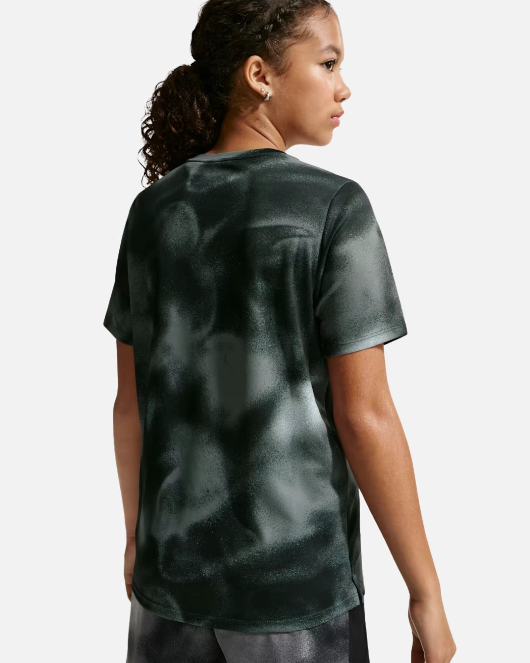 FootkornerT-Shirt Nike Drit-Fit Miler Junior - Noir