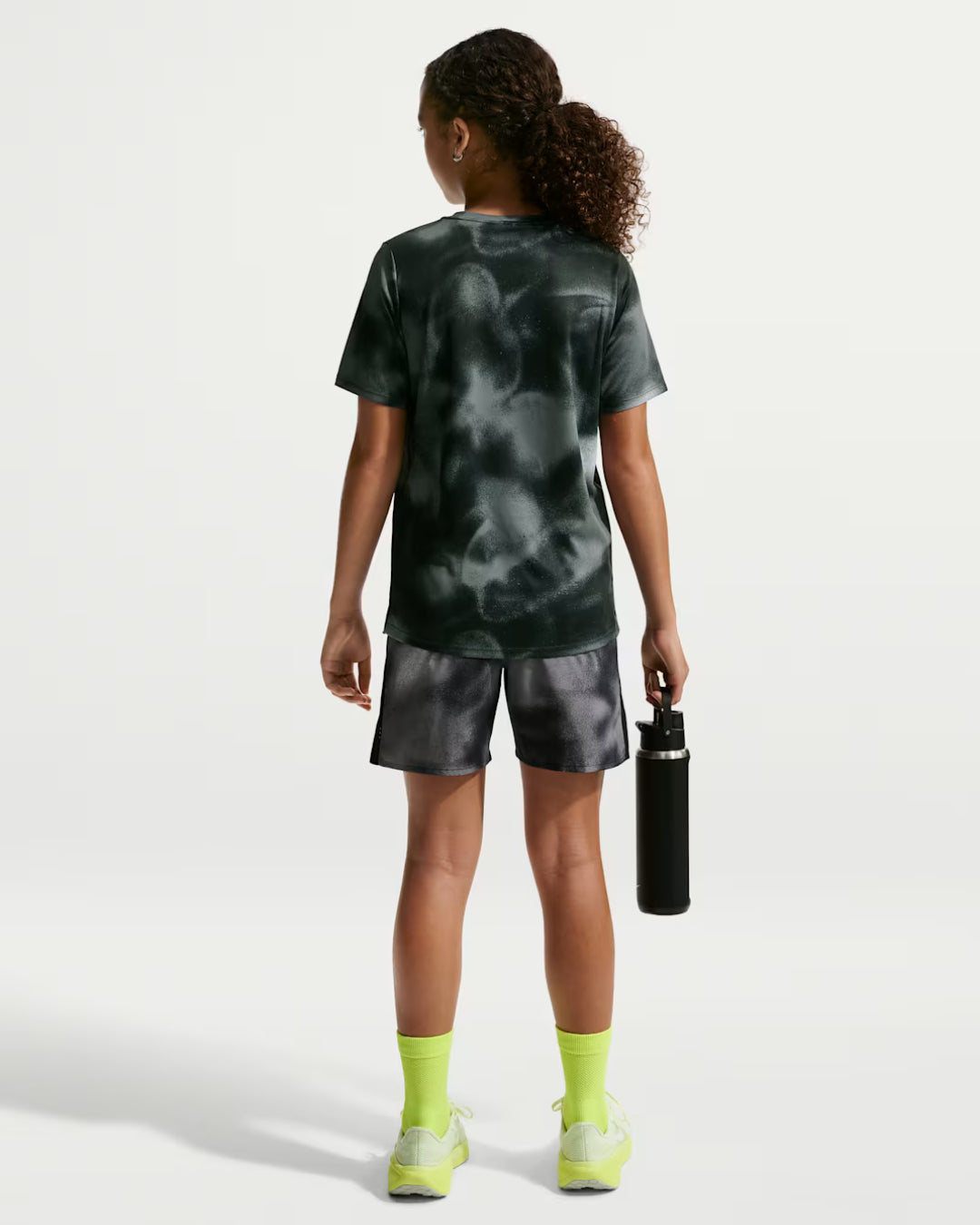 FootkornerT-Shirt Nike Drit-Fit Miler Junior - Noir