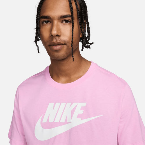 T-shirt Nike Futura Icon - Rose/Blanc - Footkorner
