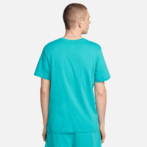 T-shirt Nike Futura Icon - Turquoise/Blanc - Footkorner