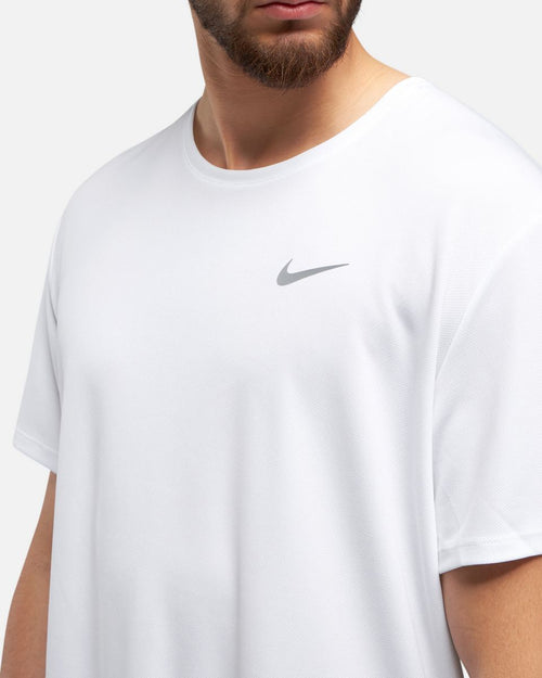 T-shirt Nike Running Miler - Blanc - Footkorner