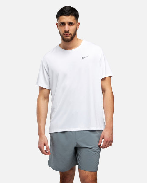 T-shirt Nike Running Miler - Blanc - Footkorner