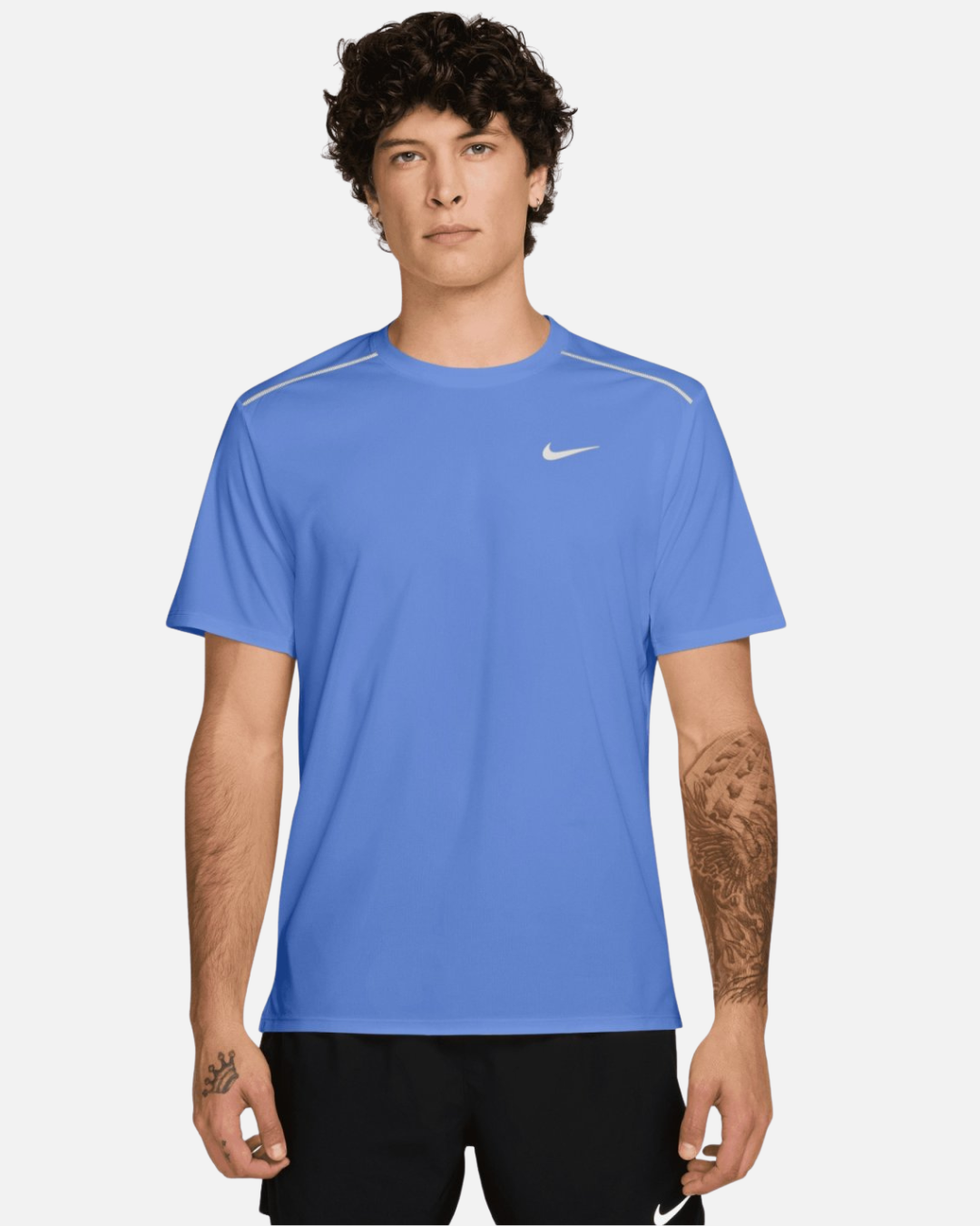 T-shirt Nike Miler - Blanc - Footkorner - Footkorner