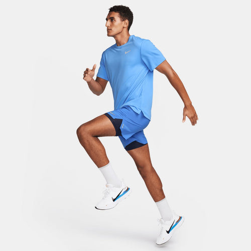 T-shirt Nike Running Miler - Bleu - Footkorner