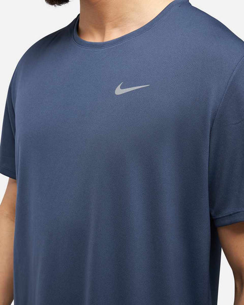 T-shirt Nike Running Miler - Bleu Marine - Footkorner