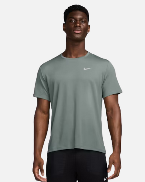 T-shirt Nike Running Miler DRI-FIT - Vert - Footkorner