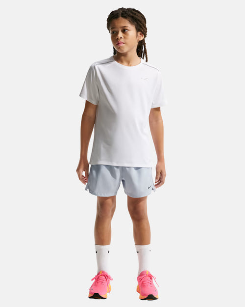 T-shirt Nike Miler Junior - Bianco - Footkorner