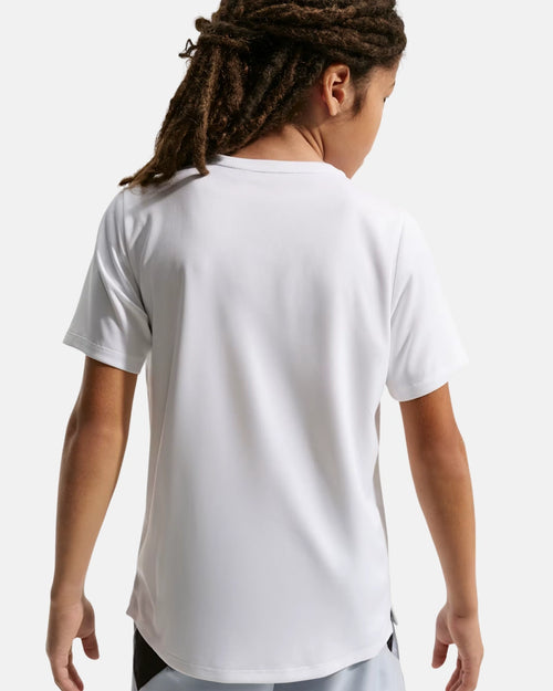 T-shirt Nike Miler Junior - Bianco - Footkorner