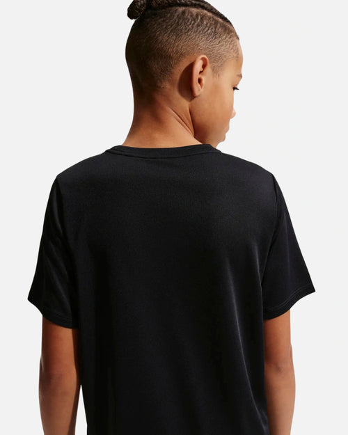T-shirt Nike Miler Junior - Noir - Footkorner