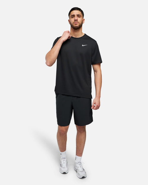 T-shirt Nike Running Miler - Noir - Footkorner