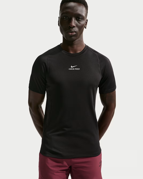 T-shirt Nike Pro Training - Noir - Footkorner