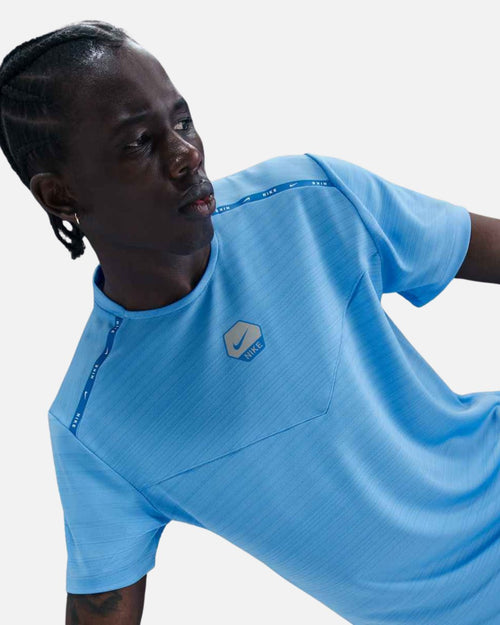 T-shirt Nike Running - Bleu ciel - Footkorner