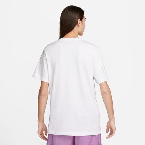T-Shirt Nike Sportswear - Weiß/Blau/Rose - Footkorner