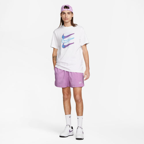 T-Shirt Nike Sportswear - Weiß/Blau/Rose - Footkorner