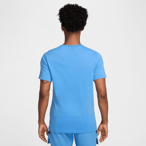T-shirt Nike Running Trail - Bleu/Vert - Footkorner
