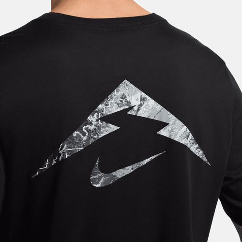 Camiseta Nike Running Trail - Negro/Gris - Footkorner
