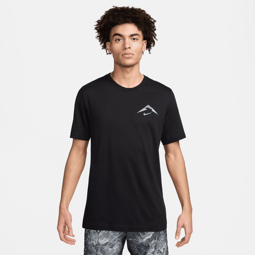 Camiseta Nike Running Trail - Negro/Gris - Footkorner