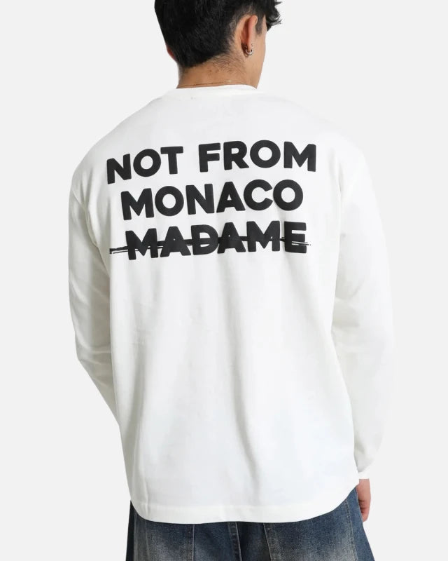 FootkornerCamiseta Ikao No soy de Mónaco - Blanco