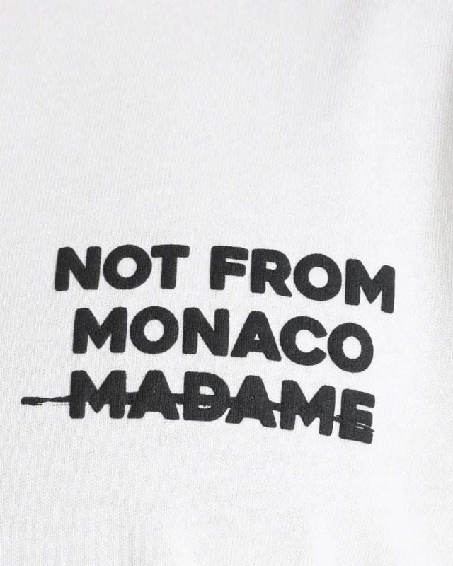 FootkornerCamiseta Ikao No soy de Mónaco - Blanco