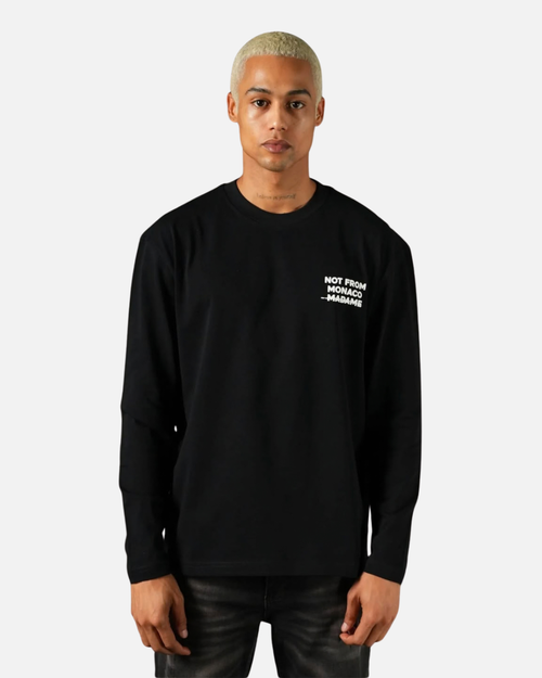 Camiseta Ikao No soy de Mónaco - Negro - Footkorner