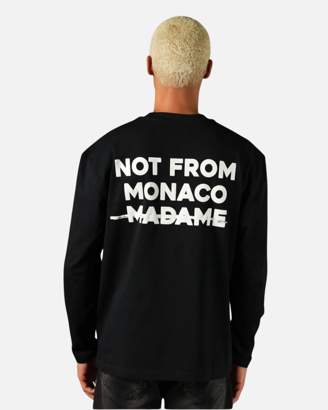 FootkornerCamiseta Ikao No soy de Mónaco - Negro