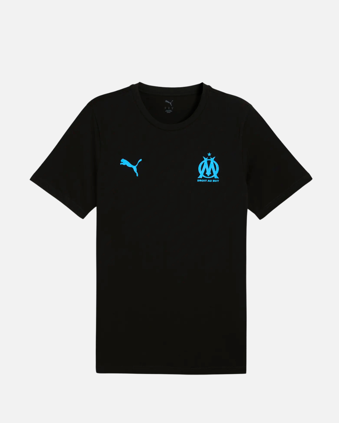 FootkornerT-Shirt OM 2025/2026 - Schwarz/Blau