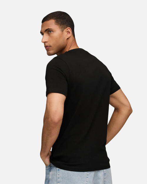 T-Shirt OM 2025/2026 - Schwarz/Blau - Footkorner