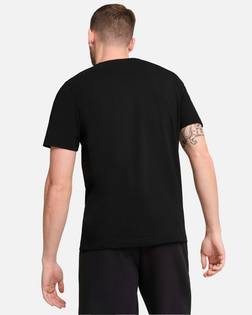OM 2024/2025 T-shirt - Black/Blue - Footkorner