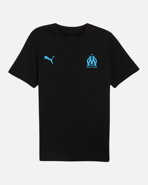 OM 2024/2025 T-shirt - Black/Blue - Footkorner