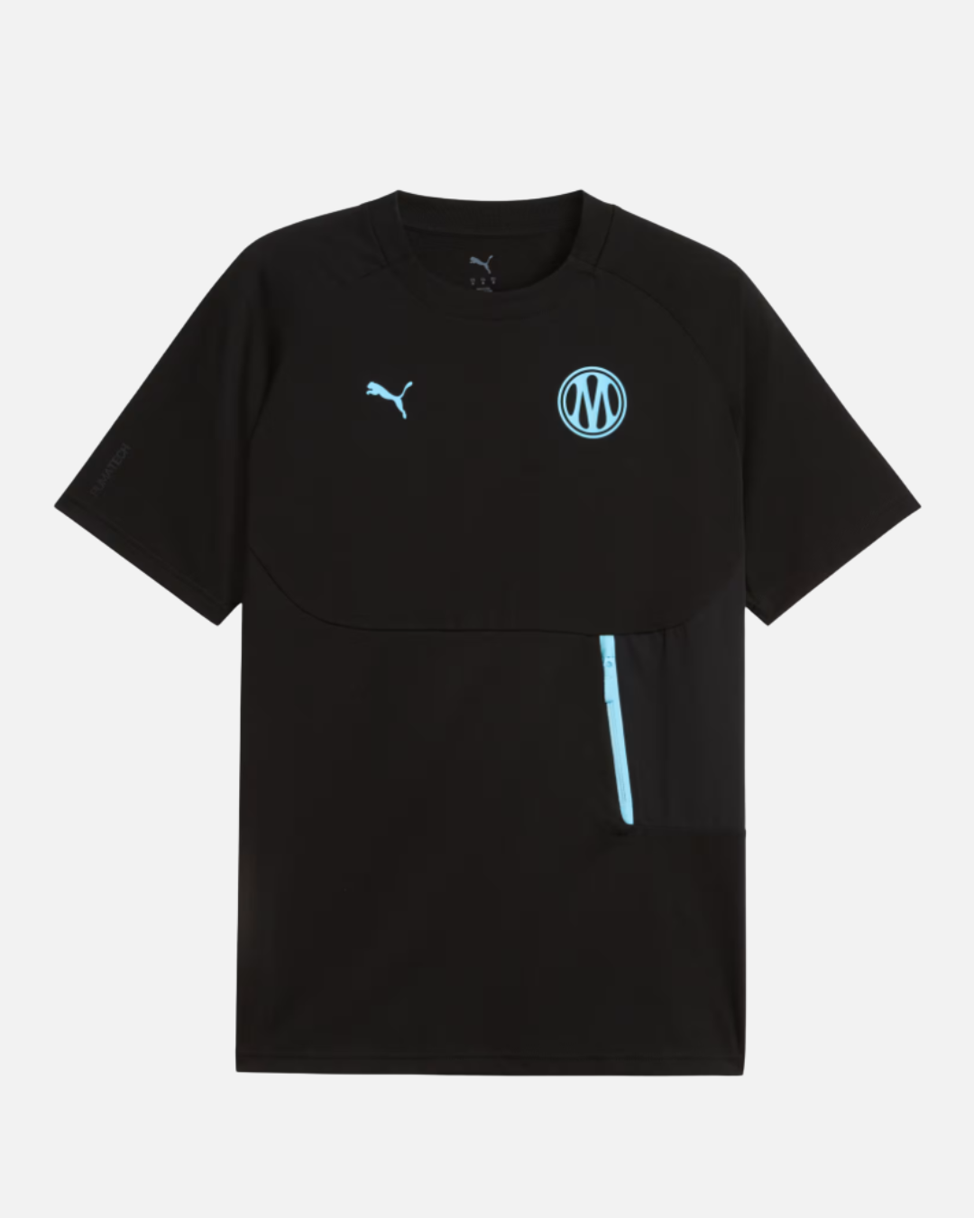 FootkornerT-shirt OM 2026/2027 - Noir/Bleu