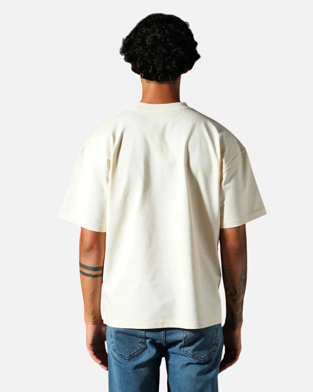 FootkornerCamiseta oversize para hombre - Beige