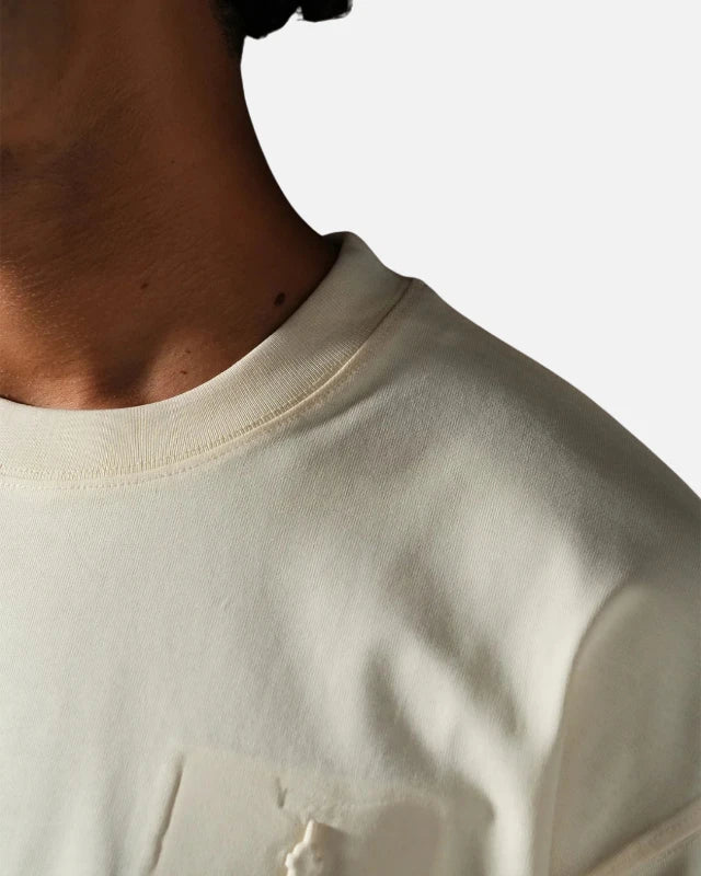FootkornerCamiseta oversize para hombre - Beige