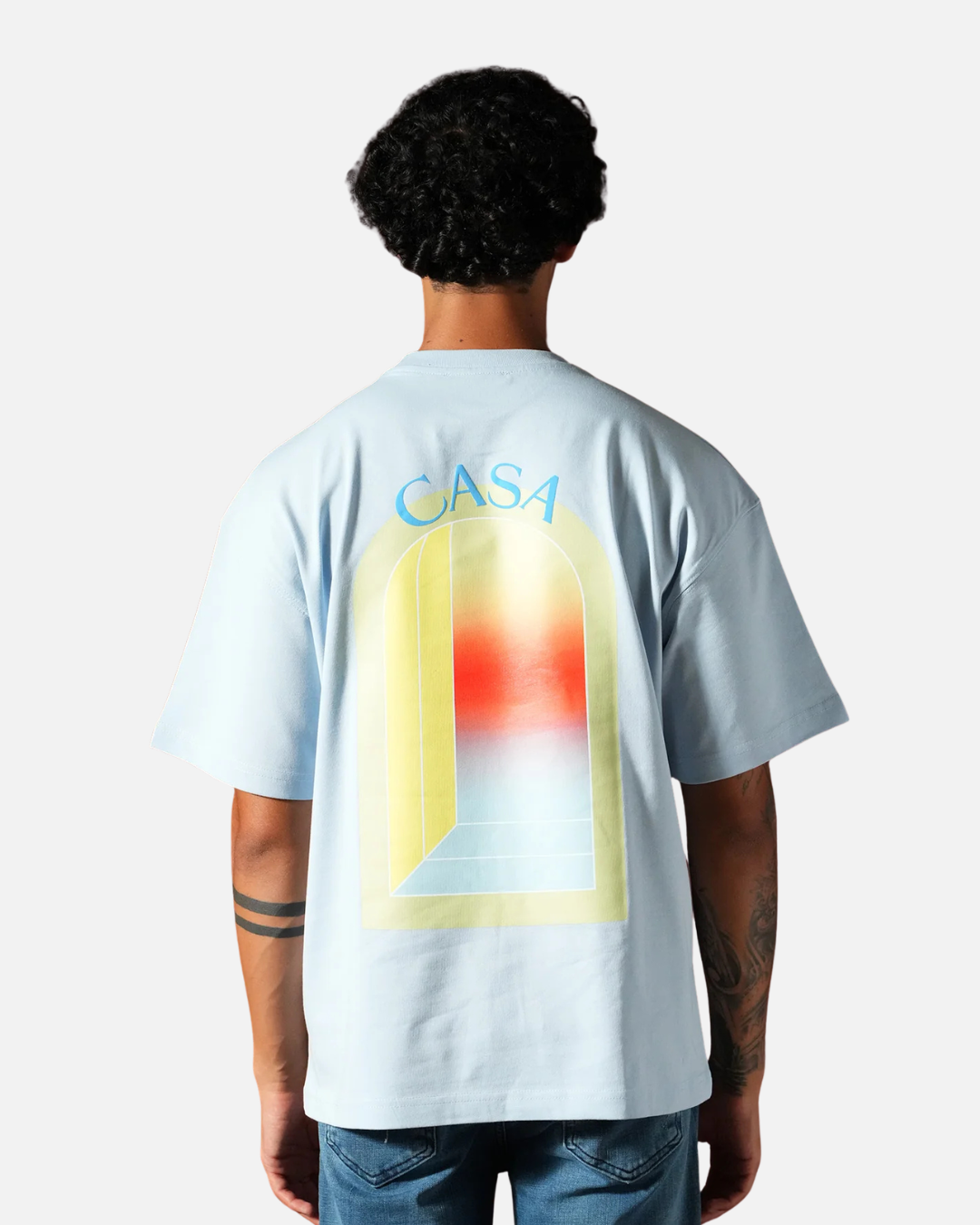 FootkornerT-shirt Oversize OM Ikao - Bleu