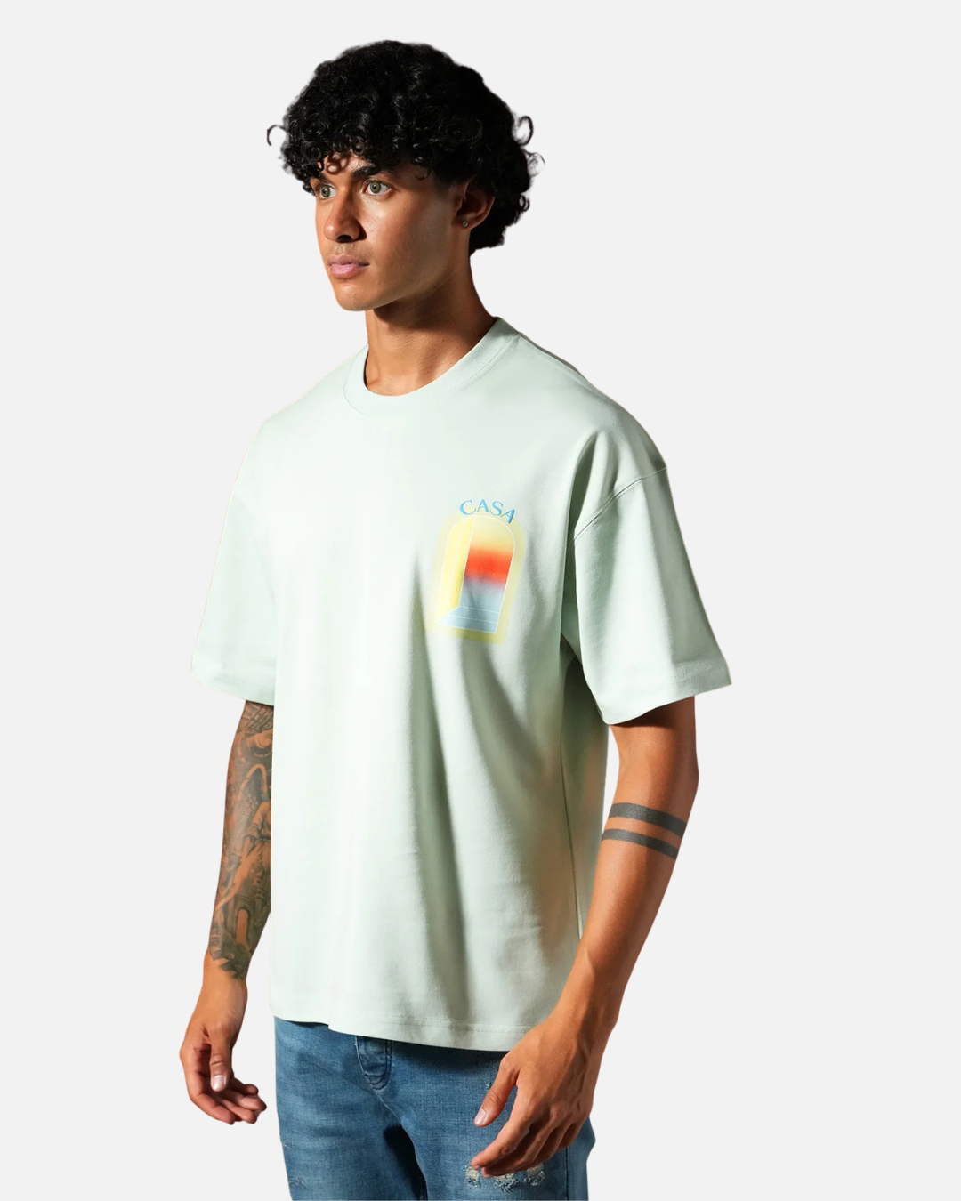FootkornerT-shirt Oversize OM Ikao - Menthe
